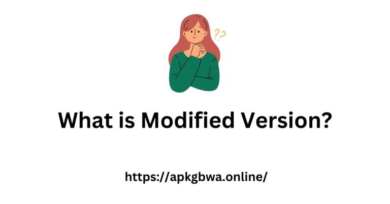 What is Modified Version